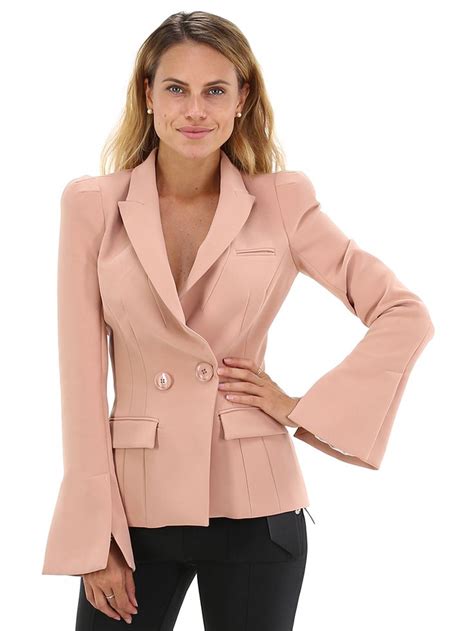 Giacche e blazer rosa da donna 